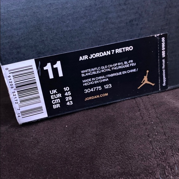 Jordan 7 tinker alternate - Picture 4 of 5